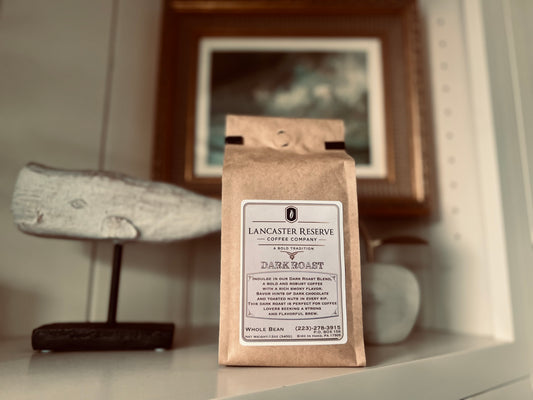 Lancaster Reserve Dark Roast Whole Bean Coffee, 12oz